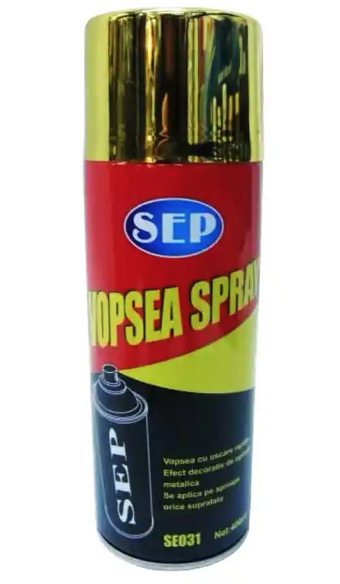 Spray SEP AURIU pentru lemn, metal, 400ml